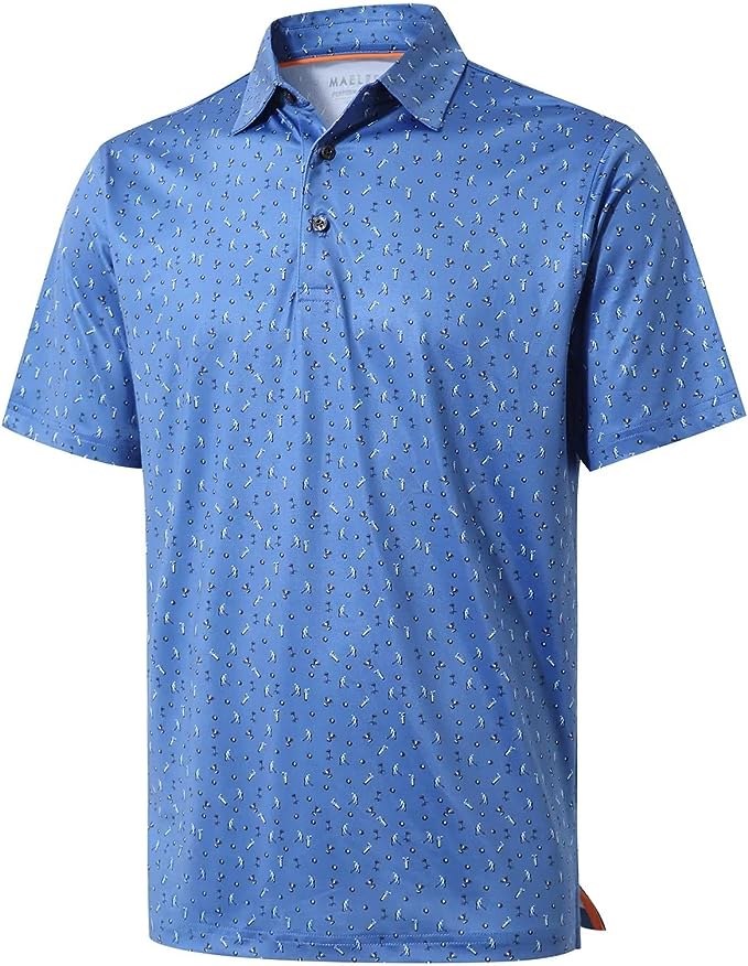 Golf Shirts for Men Dri Fit Short Sleeve